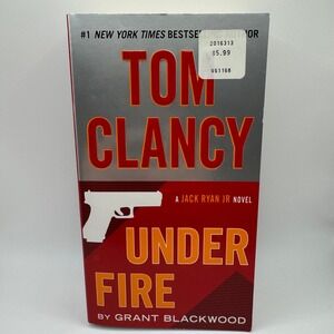Tom Clancy Under Fire A Jack Ryan Jr Novel By Grant Blackwood Paperback Book